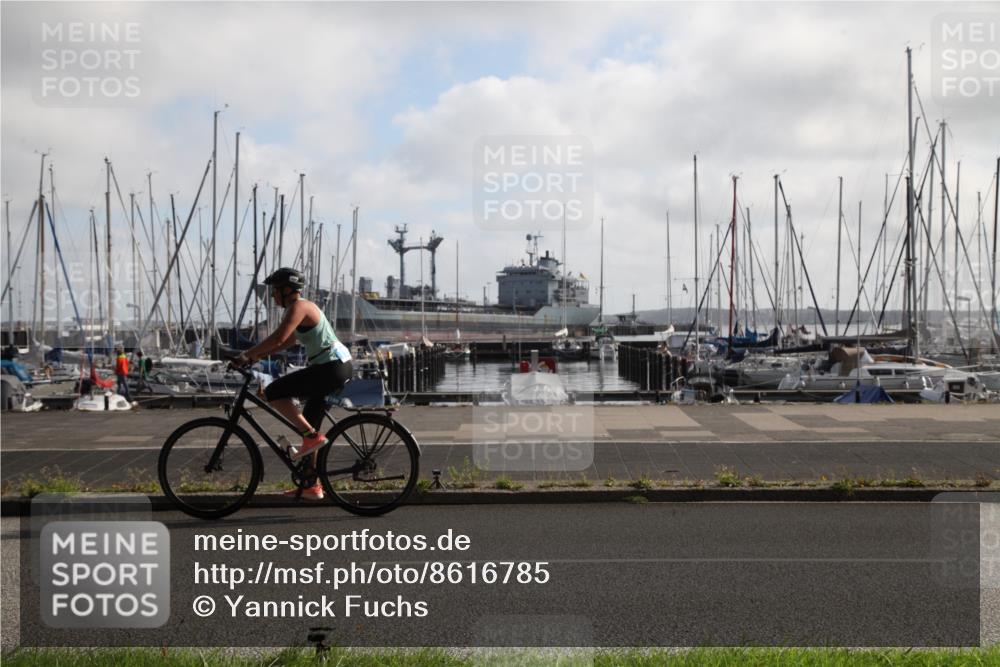 17.08.2025 - KN Förde Triathlon 2025 Yannick Fuchs http://msf.ph/oto/8616785 17.08.2025 09:38:34 Radfahren 108, 110, 131, 199 meine-sportfotos.de