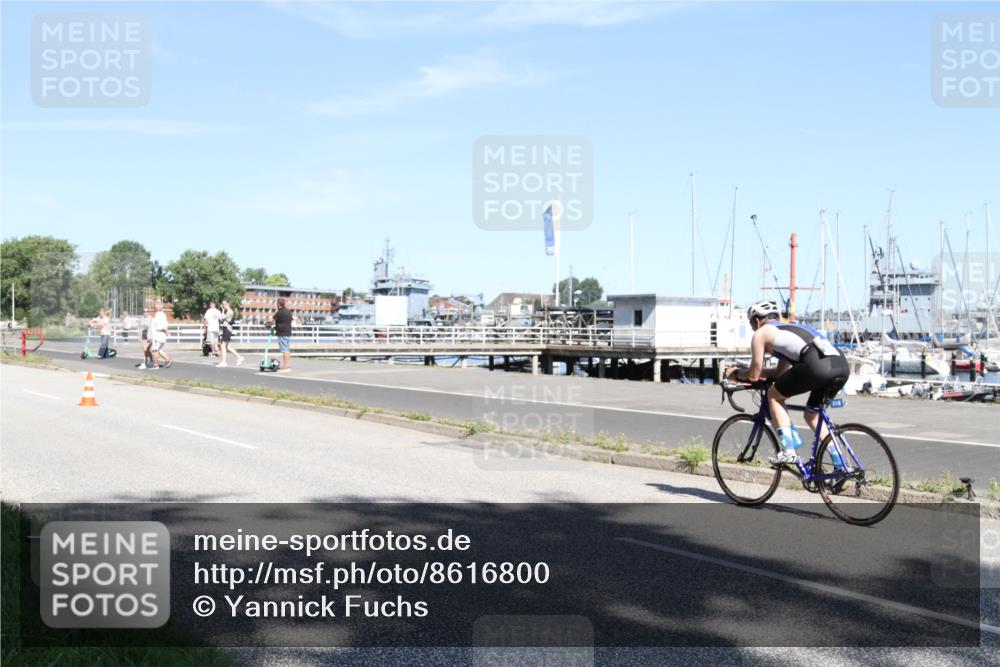 17.08.2025 - KN Förde Triathlon 2025 Yannick Fuchs http://msf.ph/oto/8616800 17.08.2025 11:40:58 Radfahren 318, 346, 358, 390, 634 meine-sportfotos.de