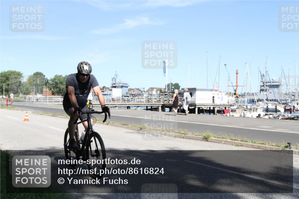 17.08.2025 - KN Förde Triathlon 2025 Yannick Fuchs http://msf.ph/oto/8616824 17.08.2025 11:41:21 Radfahren 279, 324, 628 meine-sportfotos.de