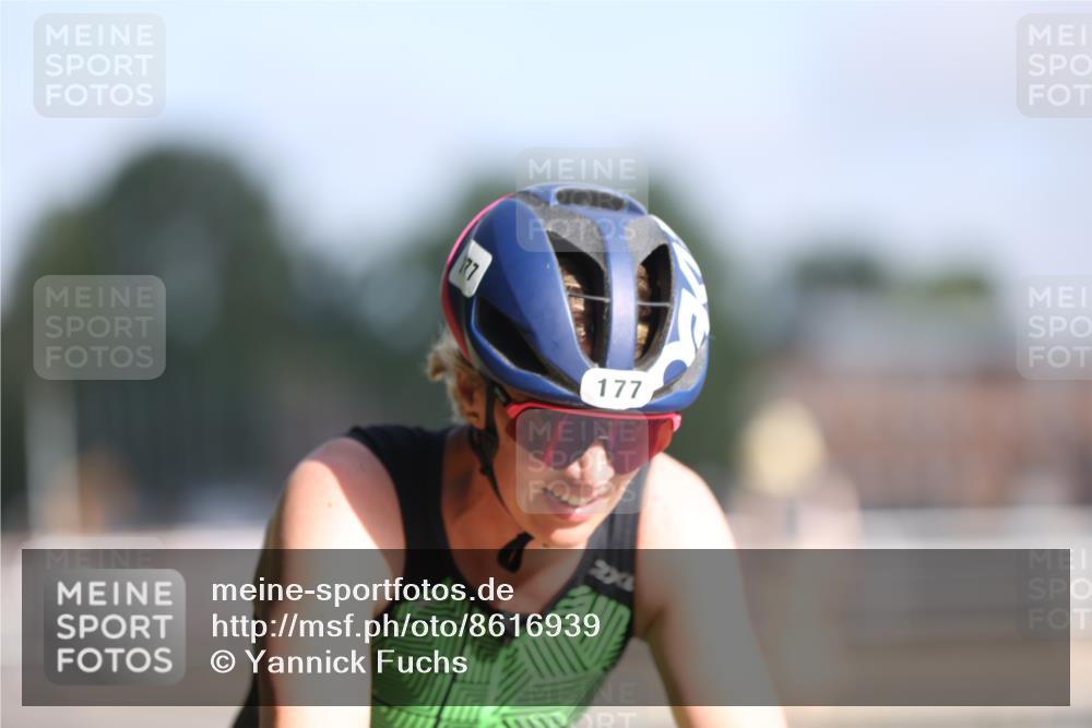 17.08.2025 - KN Förde Triathlon 2025 Yannick Fuchs http://msf.ph/oto/8616939 17.08.2025 09:38:18 Radfahren 169, 177, 254, 103 meine-sportfotos.de