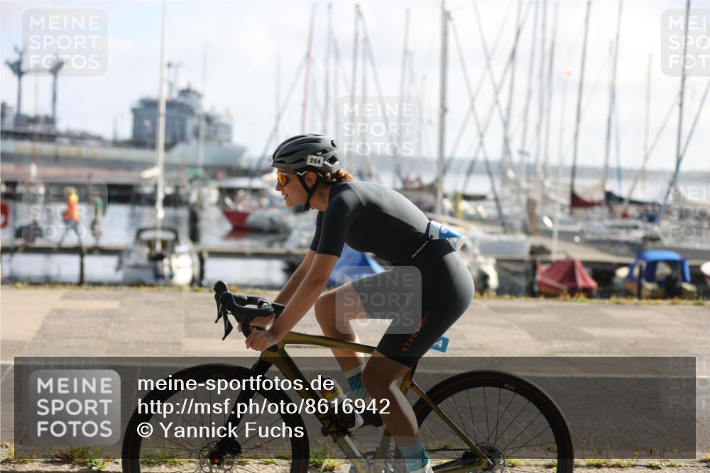 17.08.2025 - KN Förde Triathlon 2025 Yannick Fuchs http://msf.ph/oto/8616942 17.08.2025 09:38:20 Radfahren 169, 177, 254, 177 meine-sportfotos.de