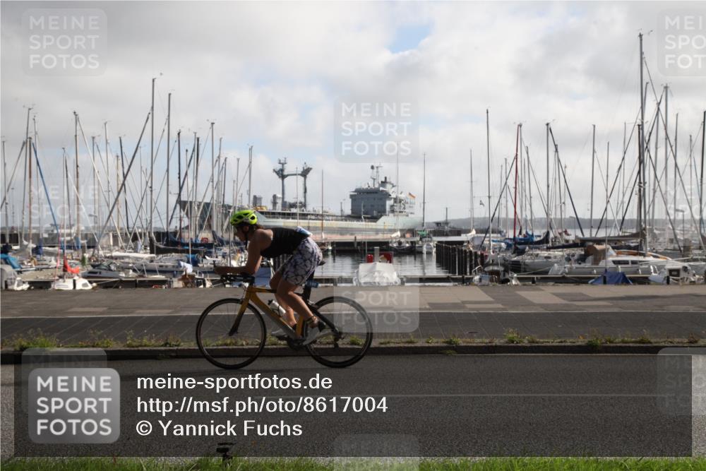 17.08.2025 - KN Förde Triathlon 2025 Yannick Fuchs http://msf.ph/oto/8617004 17.08.2025 09:40:32 Radfahren 104, 107, 110, 131, 163, 179 meine-sportfotos.de