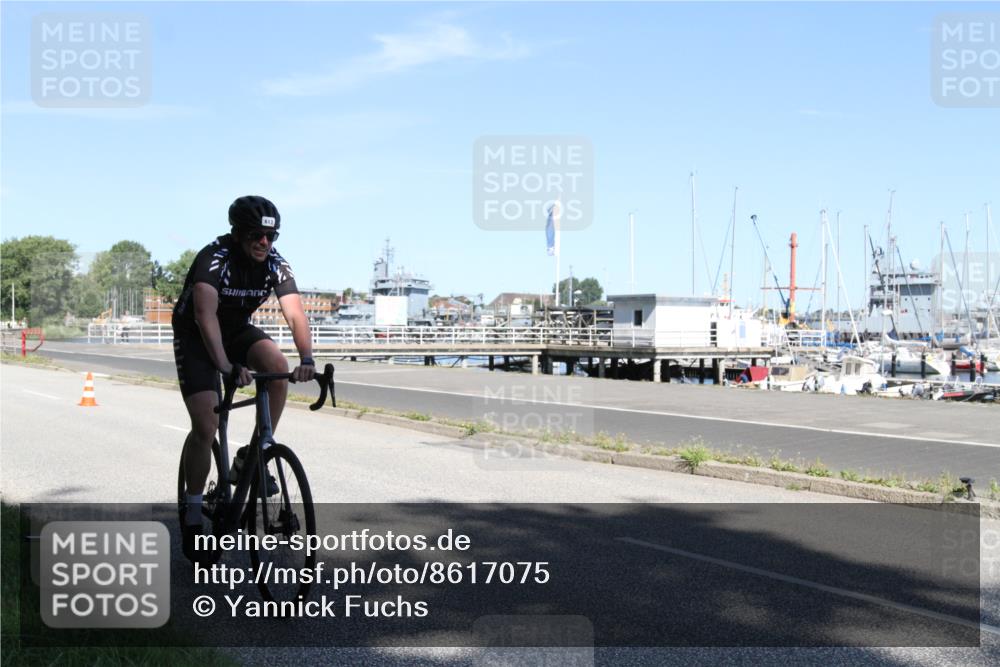17.08.2025 - KN Förde Triathlon 2025 Yannick Fuchs http://msf.ph/oto/8617075 17.08.2025 11:45:32 Radfahren 354, 613, 638 meine-sportfotos.de