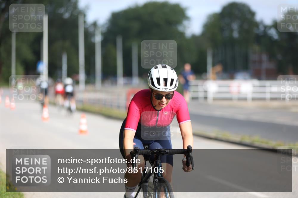 17.08.2025 - KN Förde Triathlon 2025 Yannick Fuchs http://msf.ph/oto/8617105 17.08.2025 09:39:02 Radfahren 137, 156, 176, 182, 240, 241 meine-sportfotos.de