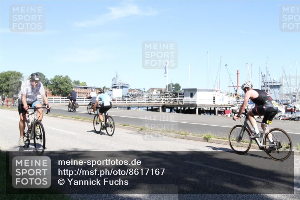 17.08.2025 - KN Förde Triathlon 2025 Yannick Fuchs http://msf.ph/oto/8617167 17.08.2025 11:46:45 Radfahren 375, 618 meine-sportfotos.de