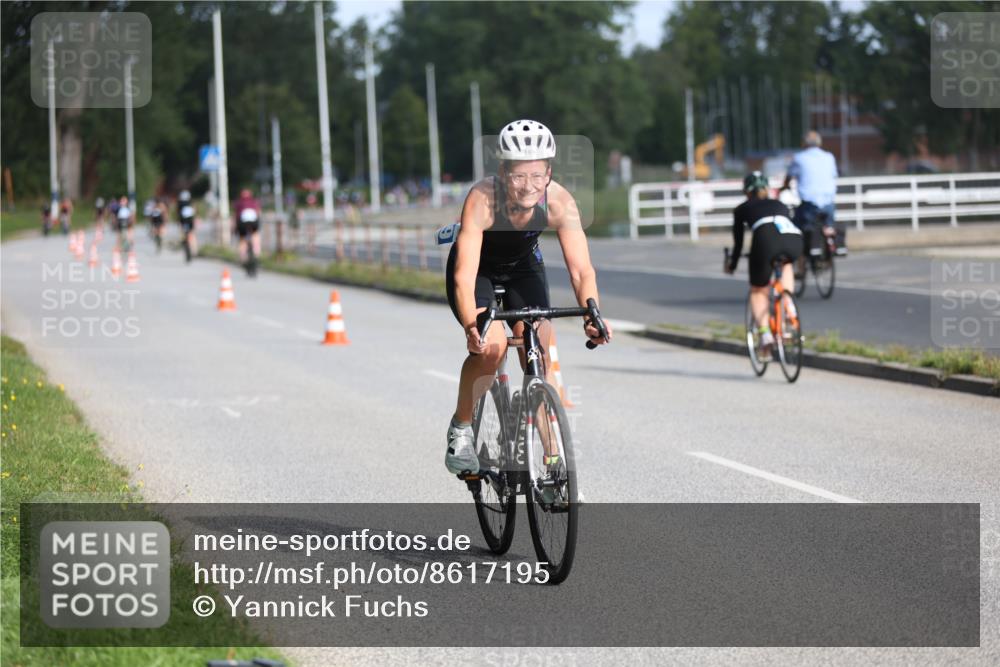 17.08.2025 - KN Förde Triathlon 2025 Yannick Fuchs http://msf.ph/oto/8617195 17.08.2025 09:39:23 Radfahren 106, 157, 189, 175 meine-sportfotos.de