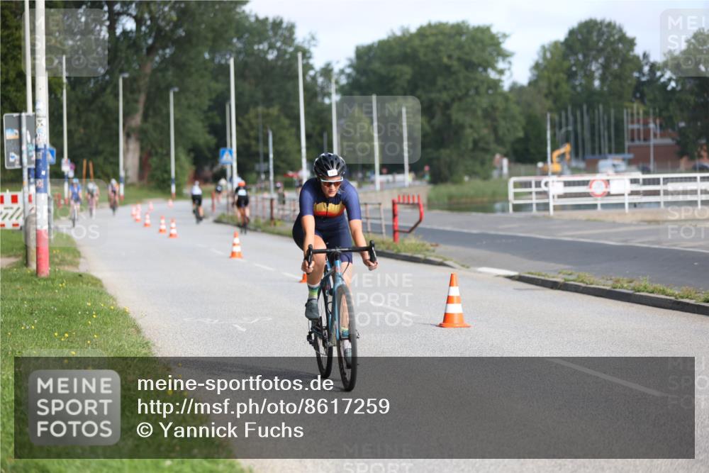 17.08.2025 - KN Förde Triathlon 2025 Yannick Fuchs http://msf.ph/oto/8617259 17.08.2025 09:39:43 Radfahren 103, 149, 181, 192, 109, 113, 158, 161, 228 meine-sportfotos.de