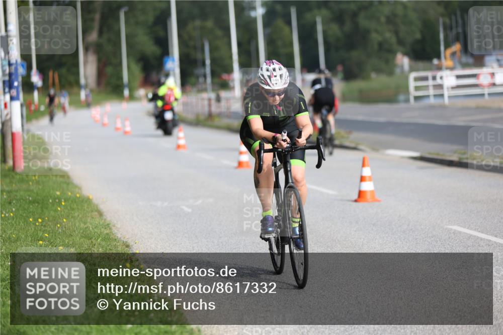 17.08.2025 - KN Förde Triathlon 2025 Yannick Fuchs http://msf.ph/oto/8617332 17.08.2025 09:40:03 Radfahren 160, 174, 186, 254, 136, 153, 183, 245, 250 meine-sportfotos.de