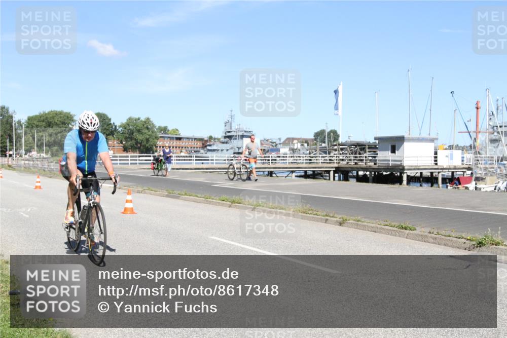 17.08.2025 - KN Förde Triathlon 2025 Yannick Fuchs http://msf.ph/oto/8617348 17.08.2025 11:50:21 Radfahren 308, 384, 606 meine-sportfotos.de