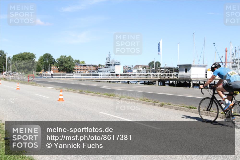 17.08.2025 - KN Förde Triathlon 2025 Yannick Fuchs http://msf.ph/oto/8617381 17.08.2025 11:51:03 Radfahren 337, 631 meine-sportfotos.de