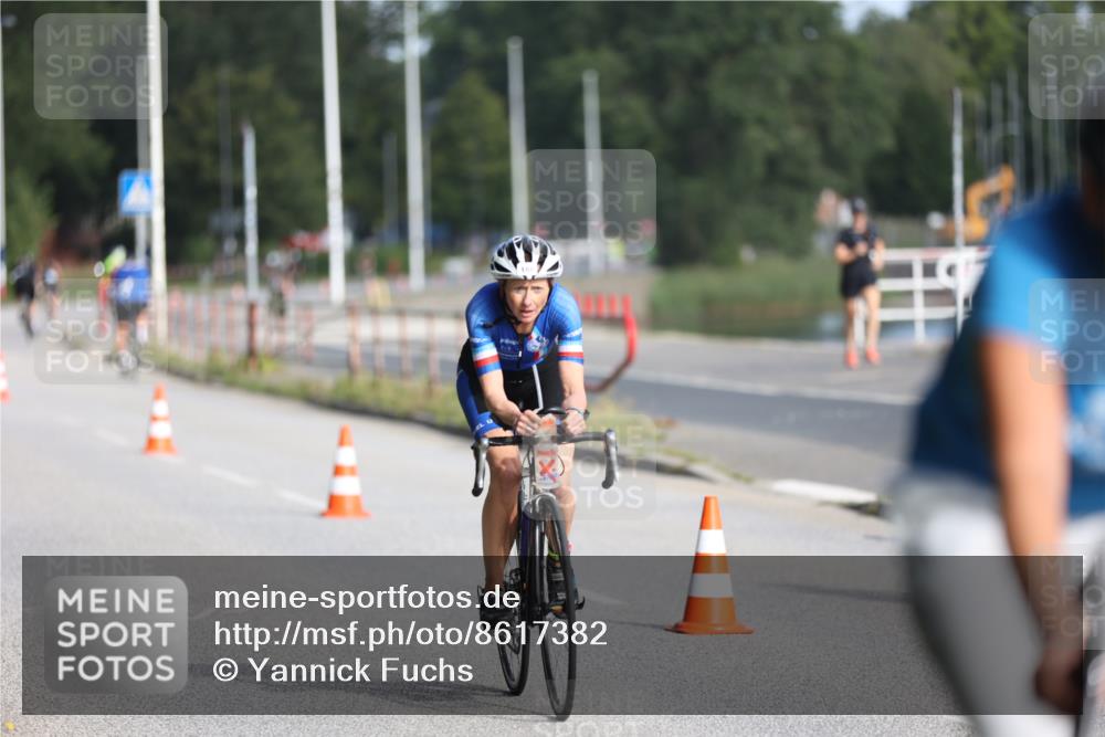 17.08.2025 - KN Förde Triathlon 2025 Yannick Fuchs http://msf.ph/oto/8617382 17.08.2025 09:40:15 Radfahren 108, 110, 114, 125, 169, 202, 174, 254 meine-sportfotos.de