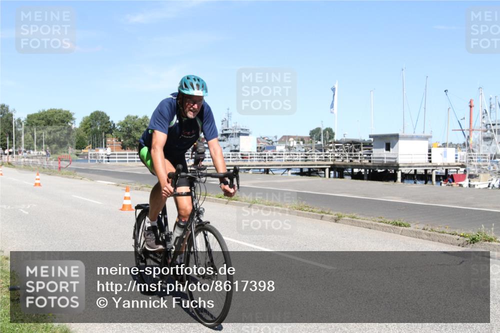 17.08.2025 - KN Förde Triathlon 2025 Yannick Fuchs http://msf.ph/oto/8617398 17.08.2025 11:51:24 Radfahren 346, 359, 369, 377, 628 meine-sportfotos.de