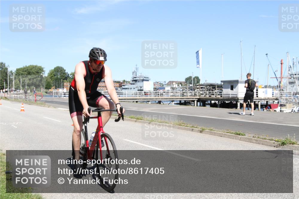 17.08.2025 - KN Förde Triathlon 2025 Yannick Fuchs http://msf.ph/oto/8617405 17.08.2025 11:51:30 Radfahren 335, 351, 369, 377 meine-sportfotos.de