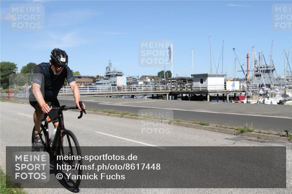 17.08.2025 - KN Förde Triathlon 2025 Yannick Fuchs http://msf.ph/oto/8617448 17.08.2025 11:55:06 Radfahren 338 meine-sportfotos.de