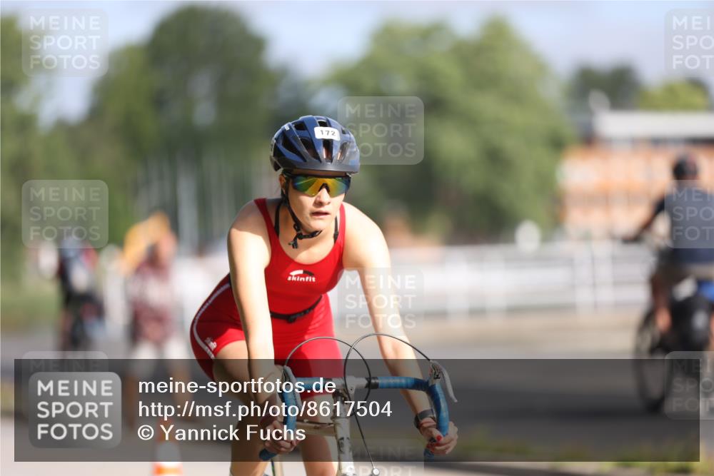 17.08.2025 - KN Förde Triathlon 2025 Yannick Fuchs http://msf.ph/oto/8617504 17.08.2025 09:40:55 Radfahren 119, 172, 211, 199 meine-sportfotos.de