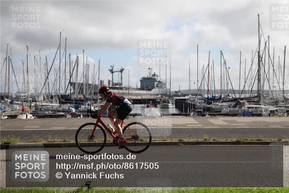 17.08.2025 - KN Förde Triathlon 2025 Yannick Fuchs http://msf.ph/oto/8617505 17.08.2025 09:45:13 Radfahren 143, 166, 238 meine-sportfotos.de