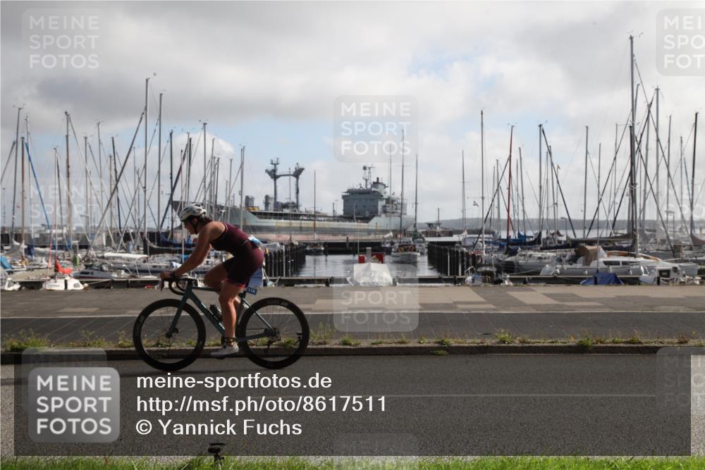 17.08.2025 - KN Förde Triathlon 2025 Yannick Fuchs http://msf.ph/oto/8617511 17.08.2025 09:45:20 Radfahren 116, 143, 152, 166 meine-sportfotos.de