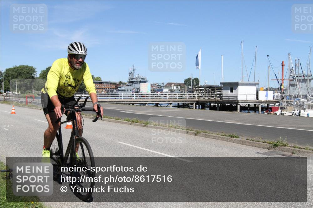 17.08.2025 - KN Förde Triathlon 2025 Yannick Fuchs http://msf.ph/oto/8617516 17.08.2025 12:00:02 Radfahren 365 meine-sportfotos.de