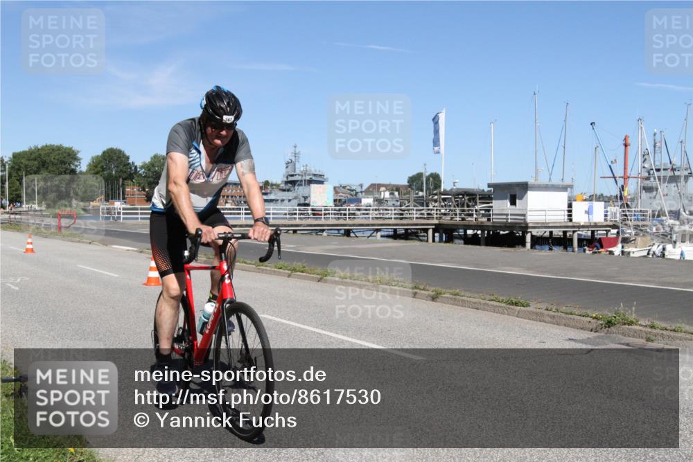 17.08.2025 - KN Förde Triathlon 2025 Yannick Fuchs http://msf.ph/oto/8617530 17.08.2025 12:01:36 Radfahren 367 meine-sportfotos.de