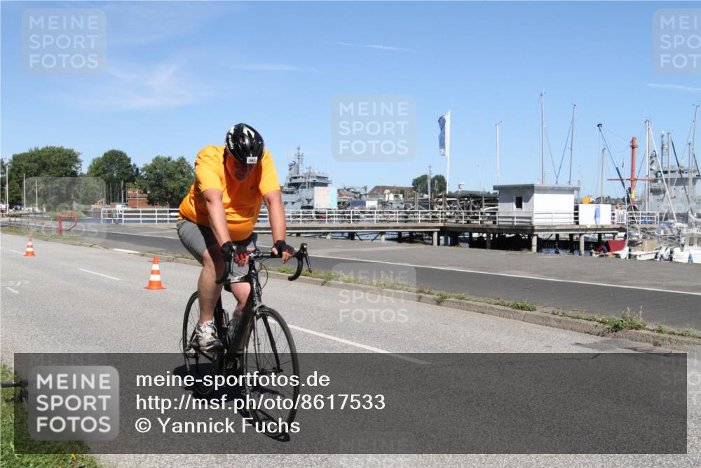 17.08.2025 - KN Förde Triathlon 2025 Yannick Fuchs http://msf.ph/oto/8617533 17.08.2025 12:01:49 Radfahren 363 meine-sportfotos.de