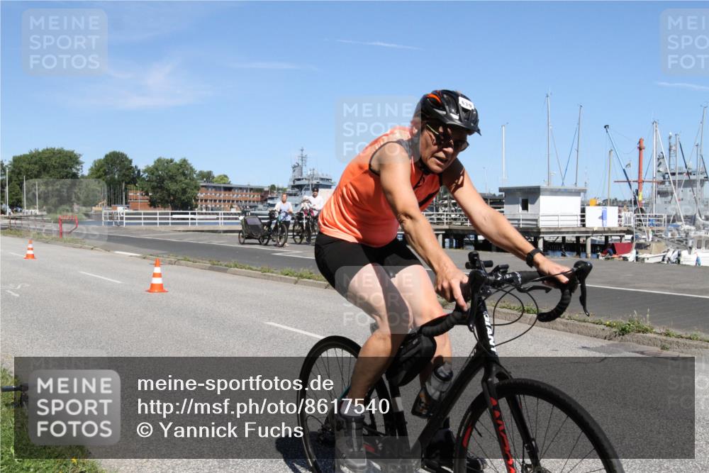 17.08.2025 - KN Förde Triathlon 2025 Yannick Fuchs http://msf.ph/oto/8617540 17.08.2025 12:02:42 Radfahren 639 meine-sportfotos.de