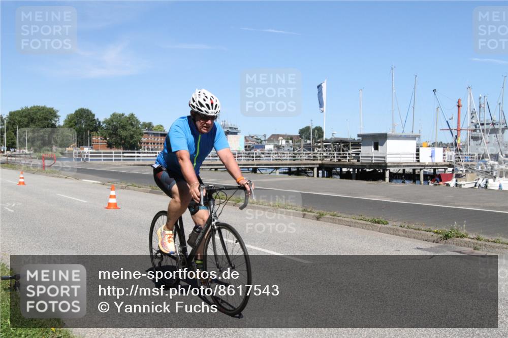 17.08.2025 - KN Förde Triathlon 2025 Yannick Fuchs http://msf.ph/oto/8617543 17.08.2025 12:02:57 Radfahren 384 meine-sportfotos.de