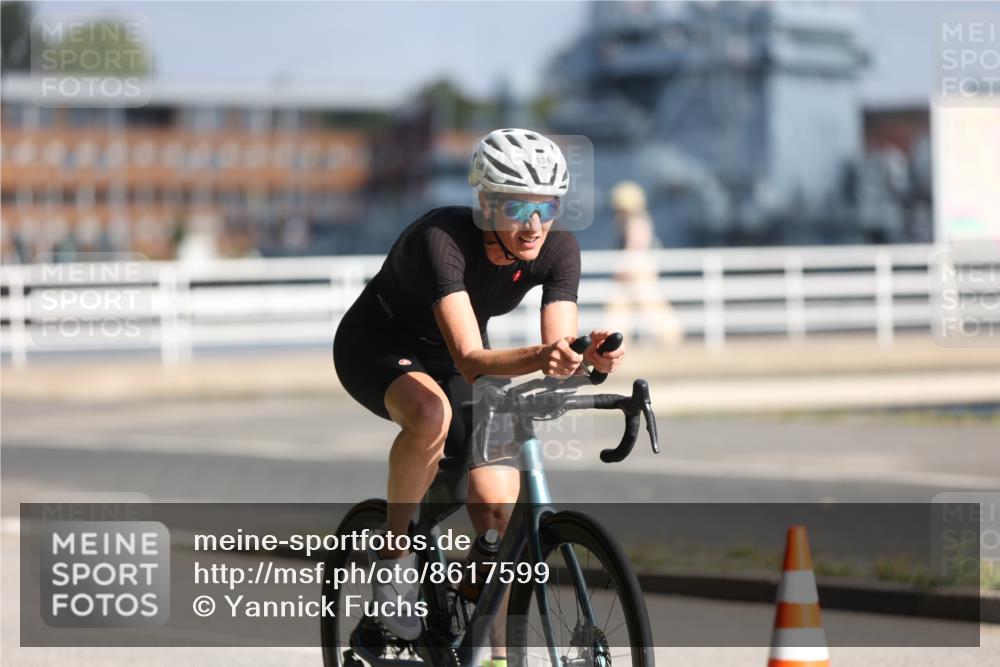 17.08.2025 - KN Förde Triathlon 2025 Yannick Fuchs http://msf.ph/oto/8617599 17.08.2025 09:41:35 Radfahren 126, 136, 210, 198, 216 meine-sportfotos.de
