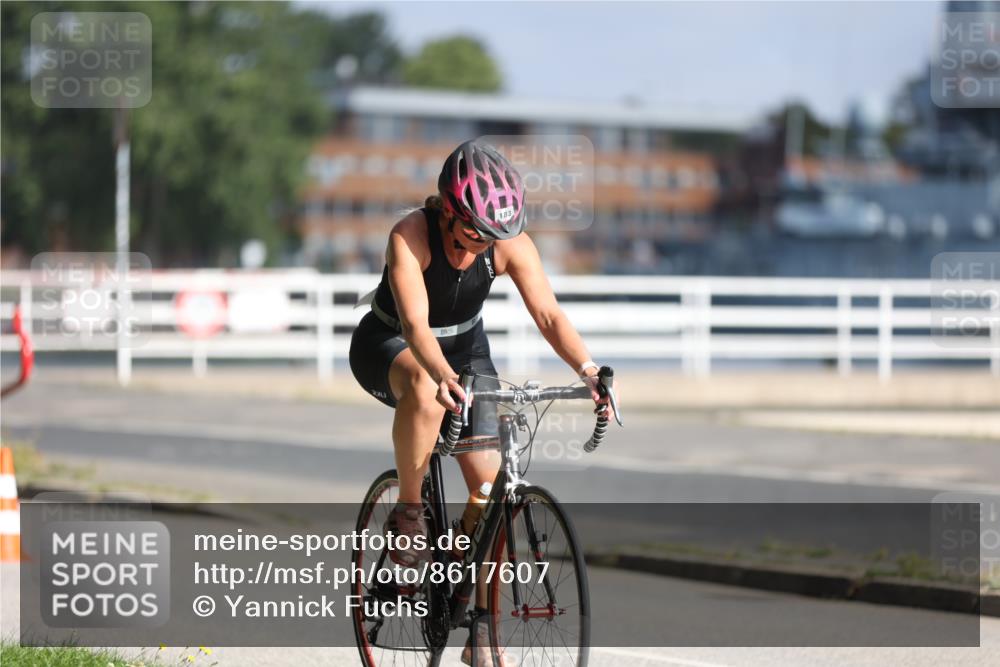 17.08.2025 - KN Förde Triathlon 2025 Yannick Fuchs http://msf.ph/oto/8617607 17.08.2025 09:41:51 Radfahren 104, 183, 244 meine-sportfotos.de