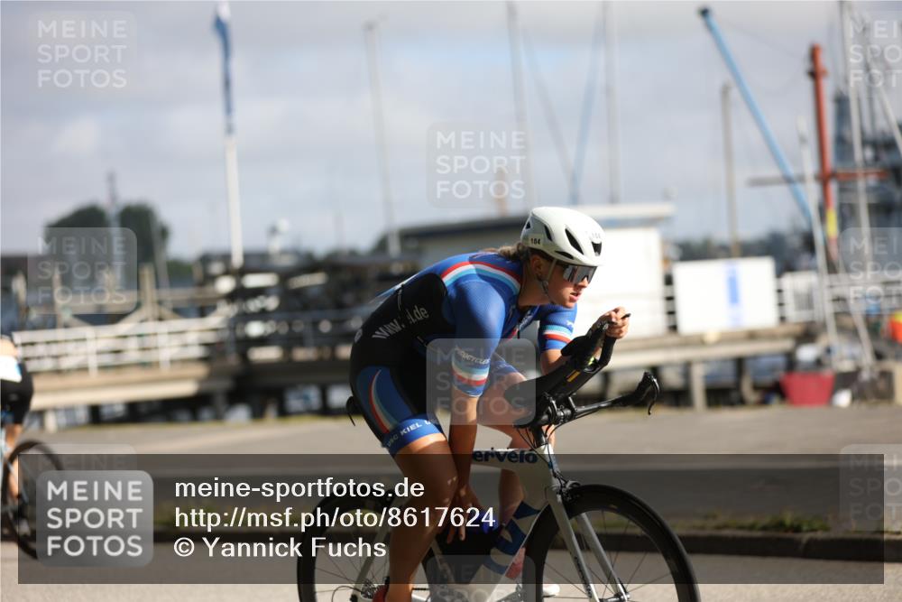 17.08.2025 - KN Förde Triathlon 2025 Yannick Fuchs http://msf.ph/oto/8617624 17.08.2025 09:41:59 Radfahren 104, 111, 148, 186, 205, 208, 215, 218, 183, 244 meine-sportfotos.de