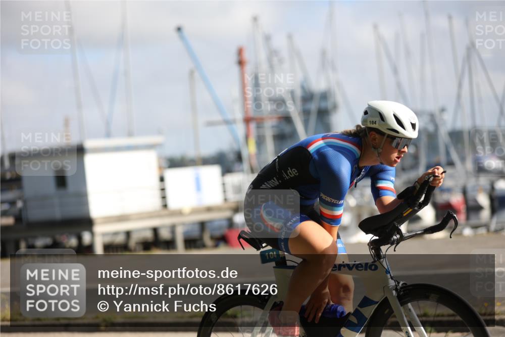 17.08.2025 - KN Förde Triathlon 2025 Yannick Fuchs http://msf.ph/oto/8617626 17.08.2025 09:42:00 Radfahren 104, 111, 127, 148, 186, 202, 205, 208, 215, 218, 219, 183, 244 meine-sportfotos.de