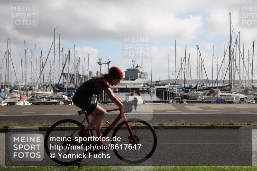 17.08.2025 - KN Förde Triathlon 2025 Yannick Fuchs http://msf.ph/oto/8617647 17.08.2025 09:47:00 Radfahren 116, 143, 166 meine-sportfotos.de