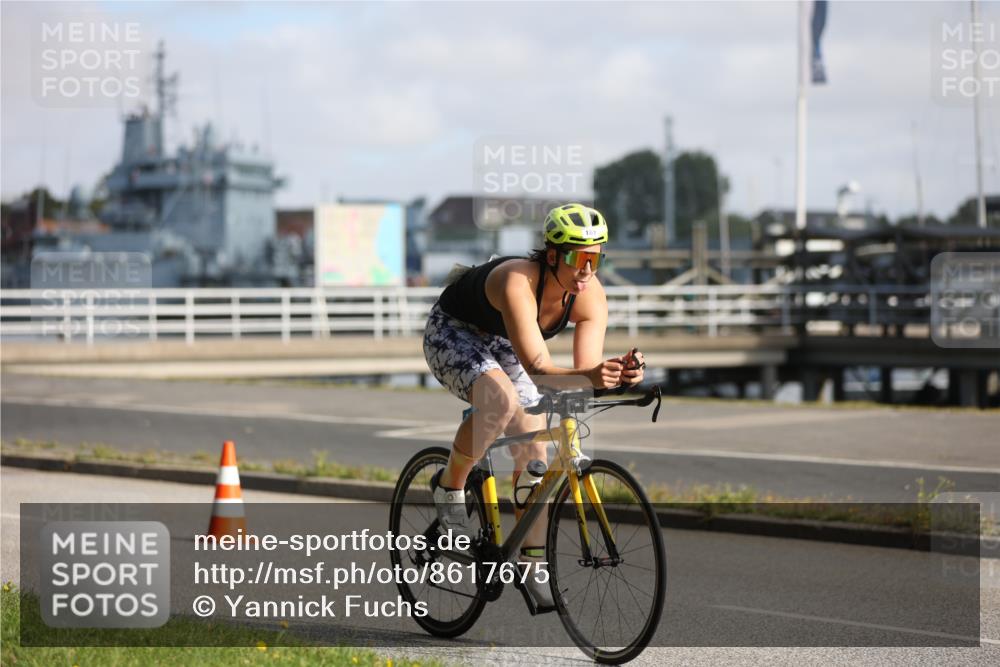17.08.2025 - KN Förde Triathlon 2025 Yannick Fuchs http://msf.ph/oto/8617675 17.08.2025 09:42:22 Radfahren 107, 147, 162, 245, 174 meine-sportfotos.de