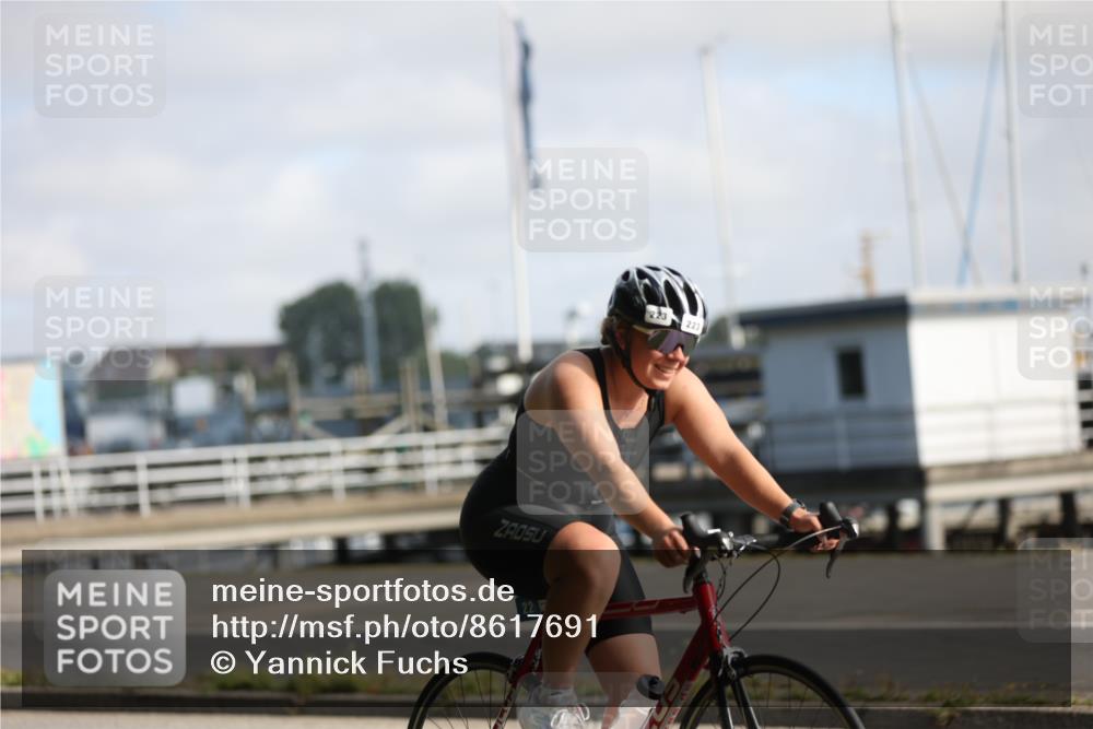 17.08.2025 - KN Förde Triathlon 2025 Yannick Fuchs http://msf.ph/oto/8617691 17.08.2025 09:42:35 Radfahren 102, 133, 163, 184, 201, 223, 234, 102, 162 meine-sportfotos.de