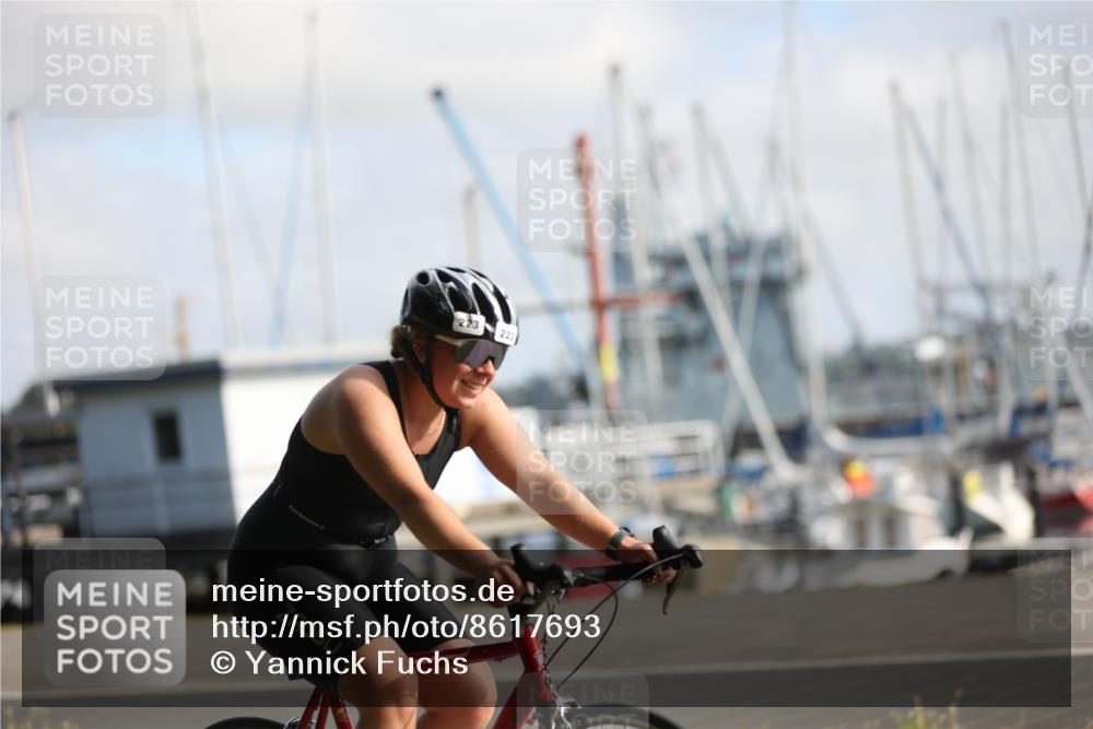17.08.2025 - KN Förde Triathlon 2025 Yannick Fuchs http://msf.ph/oto/8617693 17.08.2025 09:42:35 Radfahren 102, 133, 163, 184, 201, 223, 234, 102, 162 meine-sportfotos.de