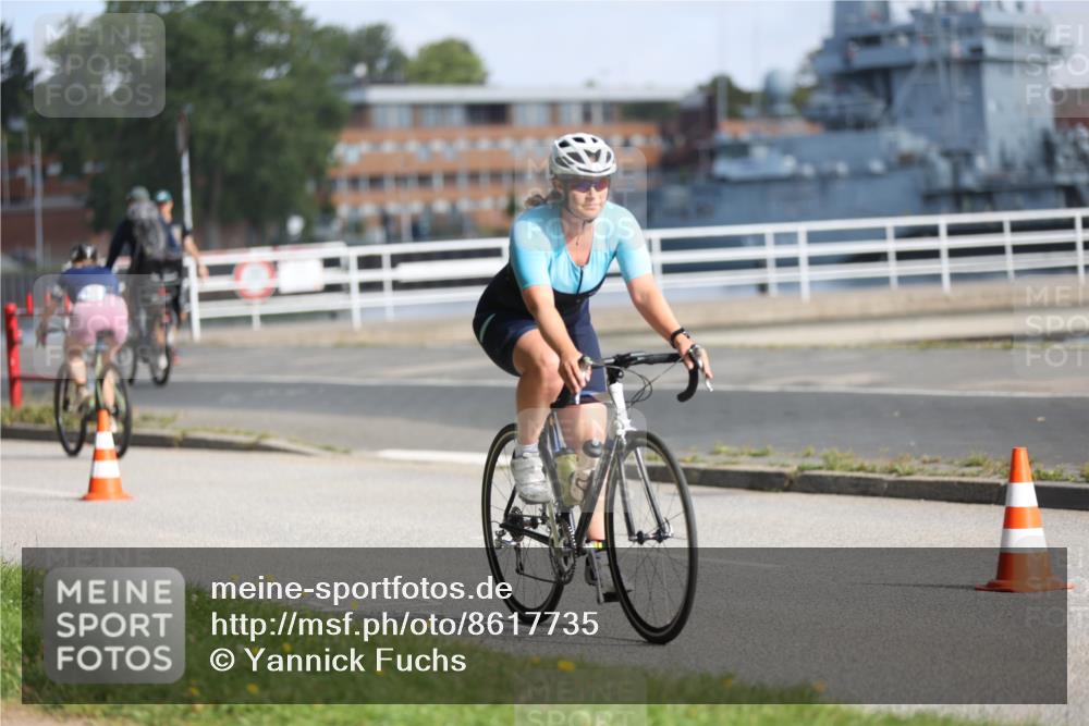 17.08.2025 - KN Förde Triathlon 2025 Yannick Fuchs http://msf.ph/oto/8617735 17.08.2025 09:42:55 Radfahren 196, 211, 230, 195, 212, 221 meine-sportfotos.de