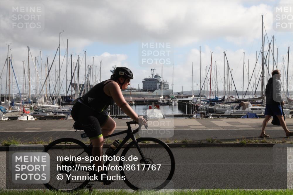 17.08.2025 - KN Förde Triathlon 2025 Yannick Fuchs http://msf.ph/oto/8617767 17.08.2025 09:48:34 Radfahren 106, 141, 159, 194 meine-sportfotos.de