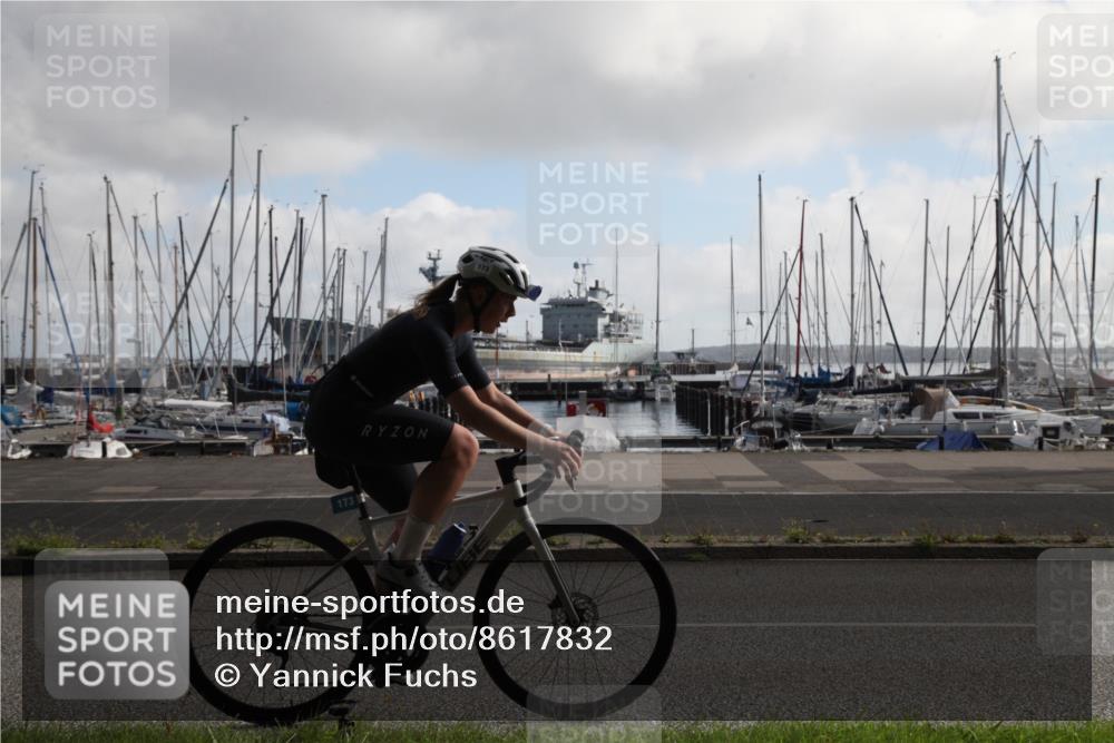 17.08.2025 - KN Förde Triathlon 2025 Yannick Fuchs http://msf.ph/oto/8617832 17.08.2025 09:49:28 Radfahren 108, 173, 177, 181 meine-sportfotos.de