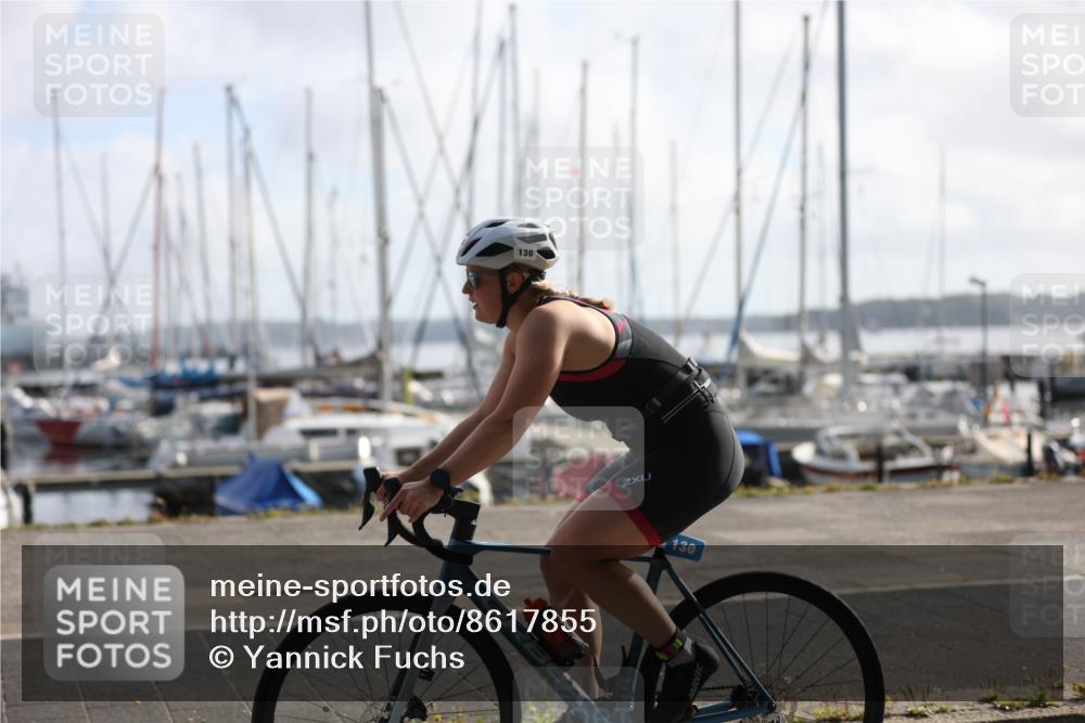 17.08.2025 - KN Förde Triathlon 2025 Yannick Fuchs http://msf.ph/oto/8617855 17.08.2025 09:43:39 Radfahren 128, 130, 138, 152, 190, 237 meine-sportfotos.de