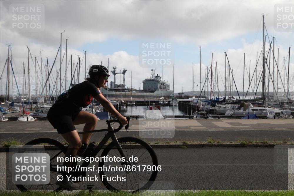 17.08.2025 - KN Förde Triathlon 2025 Yannick Fuchs http://msf.ph/oto/8617906 17.08.2025 09:50:15 Radfahren 117, 136, 231 meine-sportfotos.de