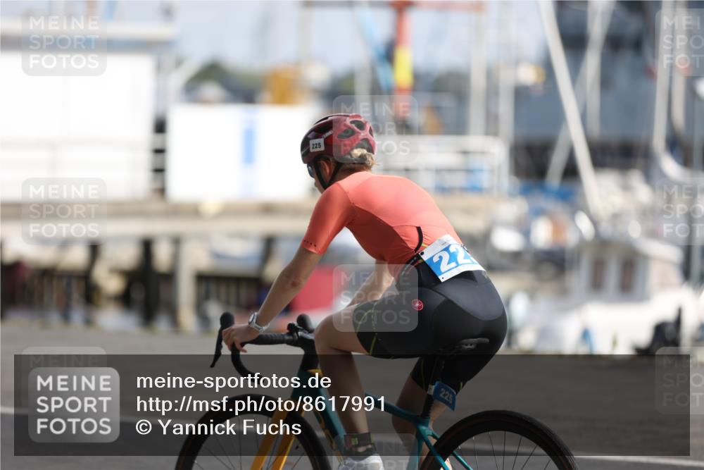 17.08.2025 - KN Förde Triathlon 2025 Yannick Fuchs http://msf.ph/oto/8617991 17.08.2025 09:44:38 Radfahren 201, 212, 252, 225, 246 meine-sportfotos.de
