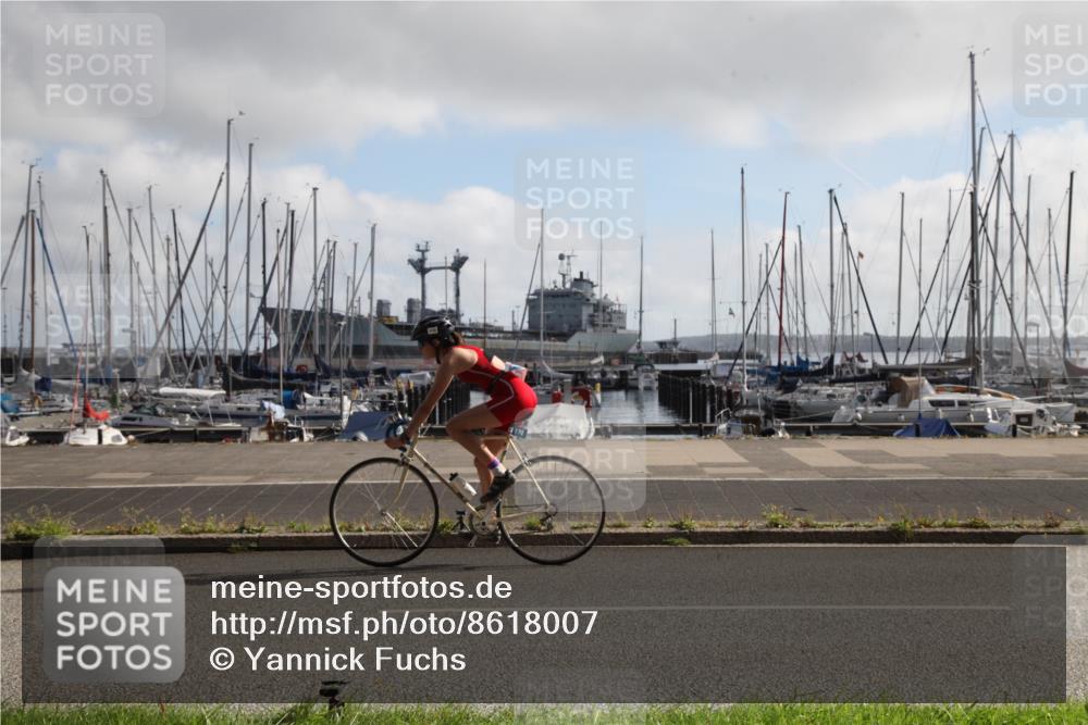 17.08.2025 - KN Förde Triathlon 2025 Yannick Fuchs http://msf.ph/oto/8618007 17.08.2025 09:51:19 Radfahren 131, 172, 179, 240, 241 meine-sportfotos.de