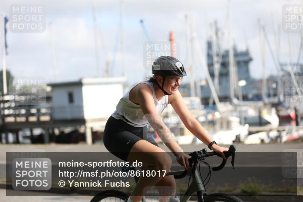 17.08.2025 - KN Förde Triathlon 2025 Yannick Fuchs http://msf.ph/oto/8618017 17.08.2025 09:44:49 Radfahren 101, 105, 150, 195, 200, 201, 230, 253, 212, 252 meine-sportfotos.de