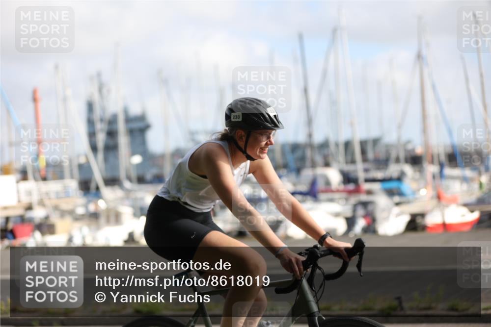 17.08.2025 - KN Förde Triathlon 2025 Yannick Fuchs http://msf.ph/oto/8618019 17.08.2025 09:44:49 Radfahren 101, 105, 150, 195, 200, 201, 230, 253, 212, 252 meine-sportfotos.de