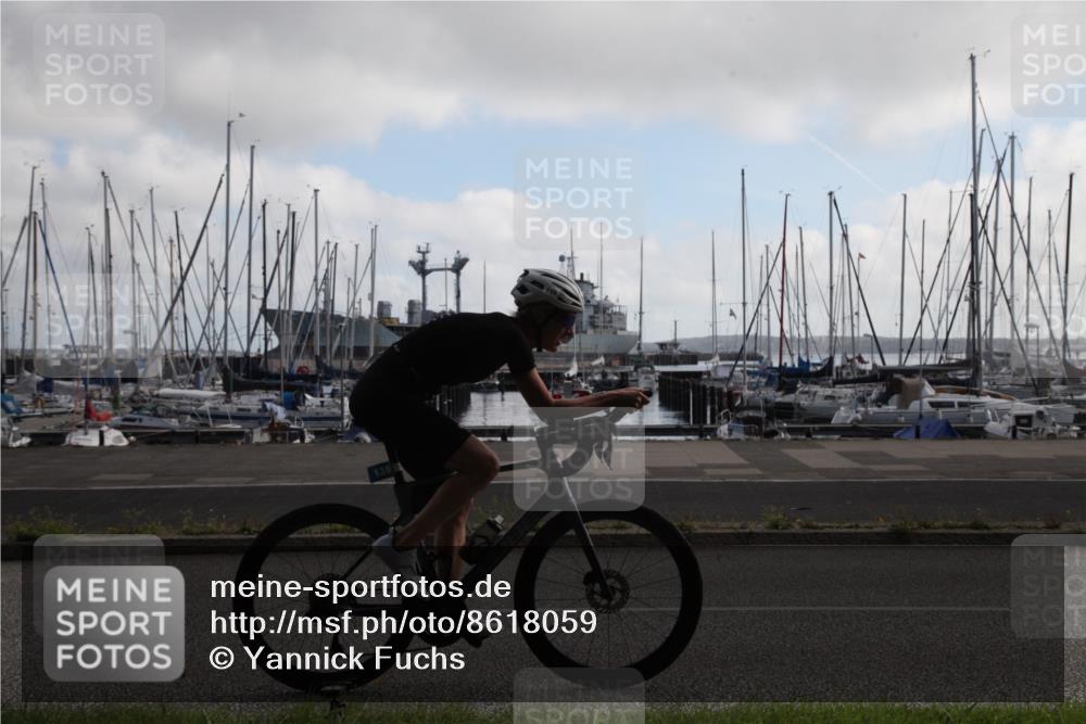 17.08.2025 - KN Förde Triathlon 2025 Yannick Fuchs http://msf.ph/oto/8618059 17.08.2025 09:51:49 Radfahren 136, 183, 254 meine-sportfotos.de