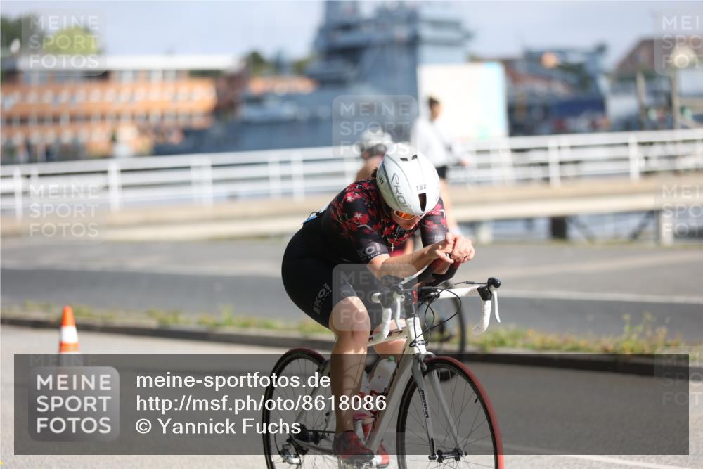 17.08.2025 - KN Förde Triathlon 2025 Yannick Fuchs http://msf.ph/oto/8618086 17.08.2025 09:45:22 Radfahren 128, 130, 135, 152, 190, 197, 235, 116 meine-sportfotos.de
