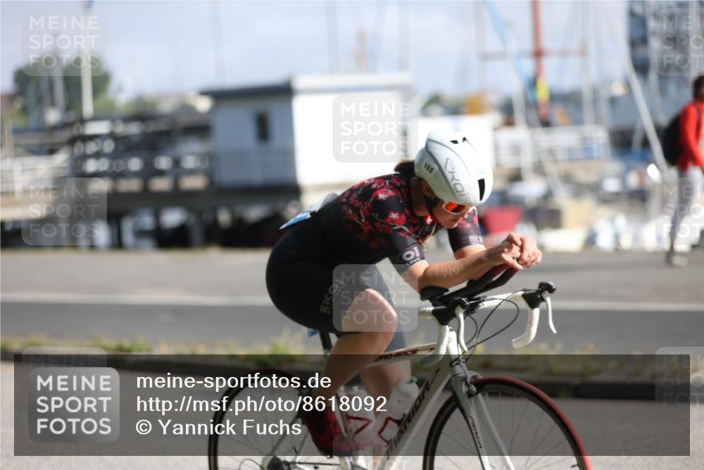 17.08.2025 - KN Förde Triathlon 2025 Yannick Fuchs http://msf.ph/oto/8618092 17.08.2025 09:45:23 Radfahren 128, 130, 135, 138, 152, 190, 197, 235, 116 meine-sportfotos.de