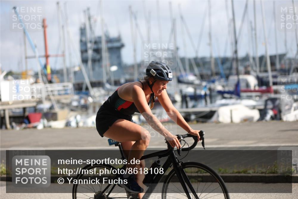 17.08.2025 - KN Förde Triathlon 2025 Yannick Fuchs http://msf.ph/oto/8618108 17.08.2025 09:45:28 Radfahren 128, 130, 135, 138, 142, 190, 197, 235, 237, 152 meine-sportfotos.de