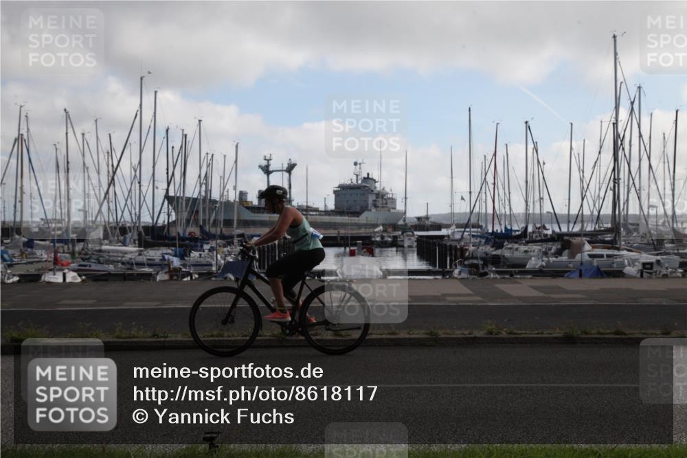 17.08.2025 - KN Förde Triathlon 2025 Yannick Fuchs http://msf.ph/oto/8618117 17.08.2025 09:52:27 Radfahren 126, 199 meine-sportfotos.de