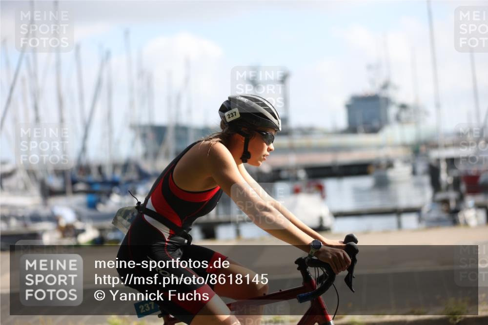 17.08.2025 - KN Förde Triathlon 2025 Yannick Fuchs http://msf.ph/oto/8618145 17.08.2025 09:45:34 Radfahren 130, 138, 142, 146, 237, 128, 130, 135, 190, 197, 235 meine-sportfotos.de