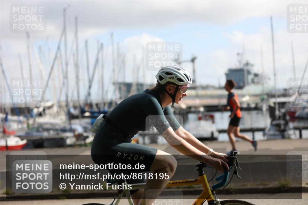 17.08.2025 - KN Förde Triathlon 2025 Yannick Fuchs http://msf.ph/oto/8618195 17.08.2025 09:45:53 Radfahren 115, 118, 122, 118, 139, 145, 151 meine-sportfotos.de
